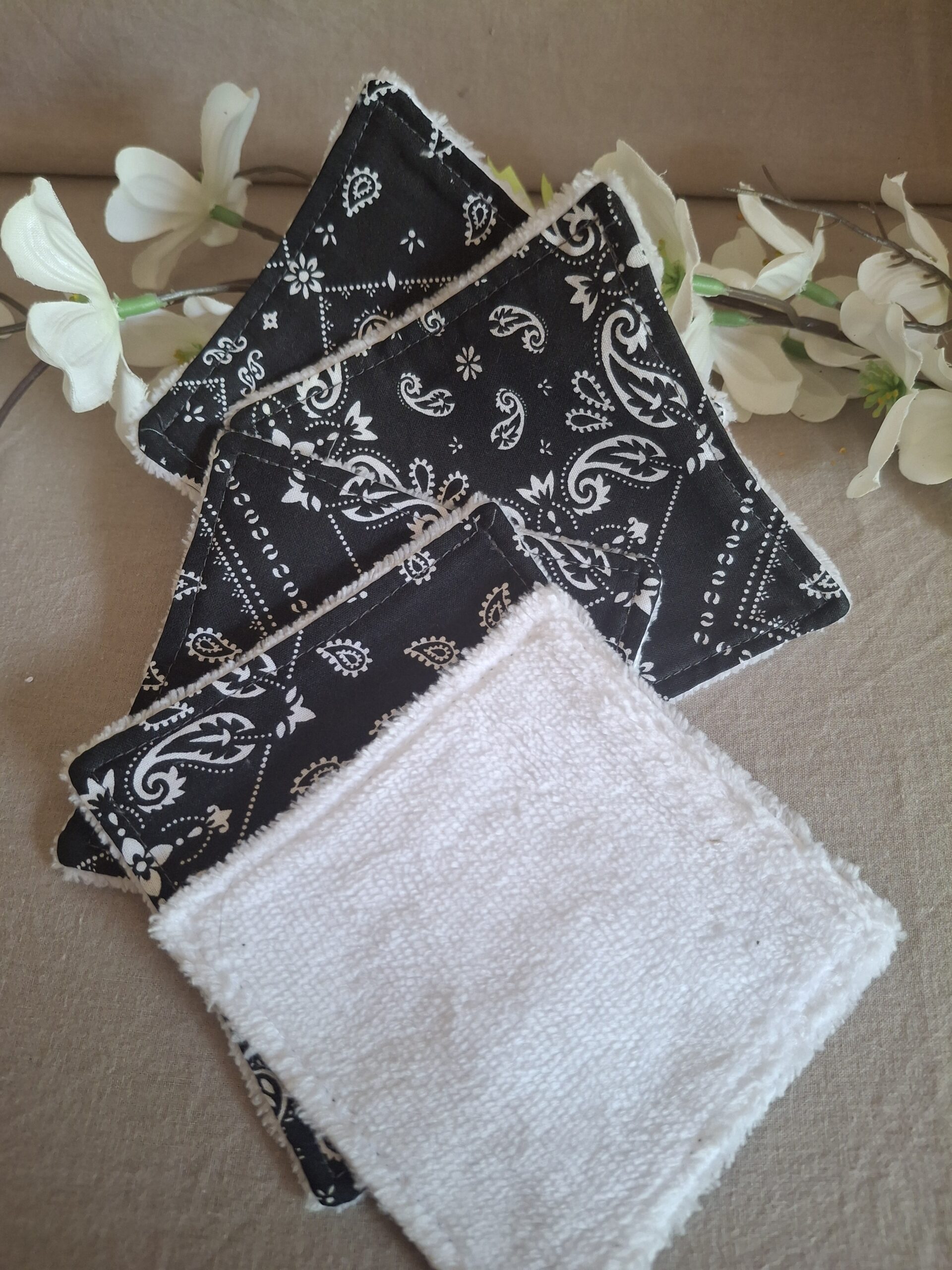 Lingettes démaquillantes, lot de 5