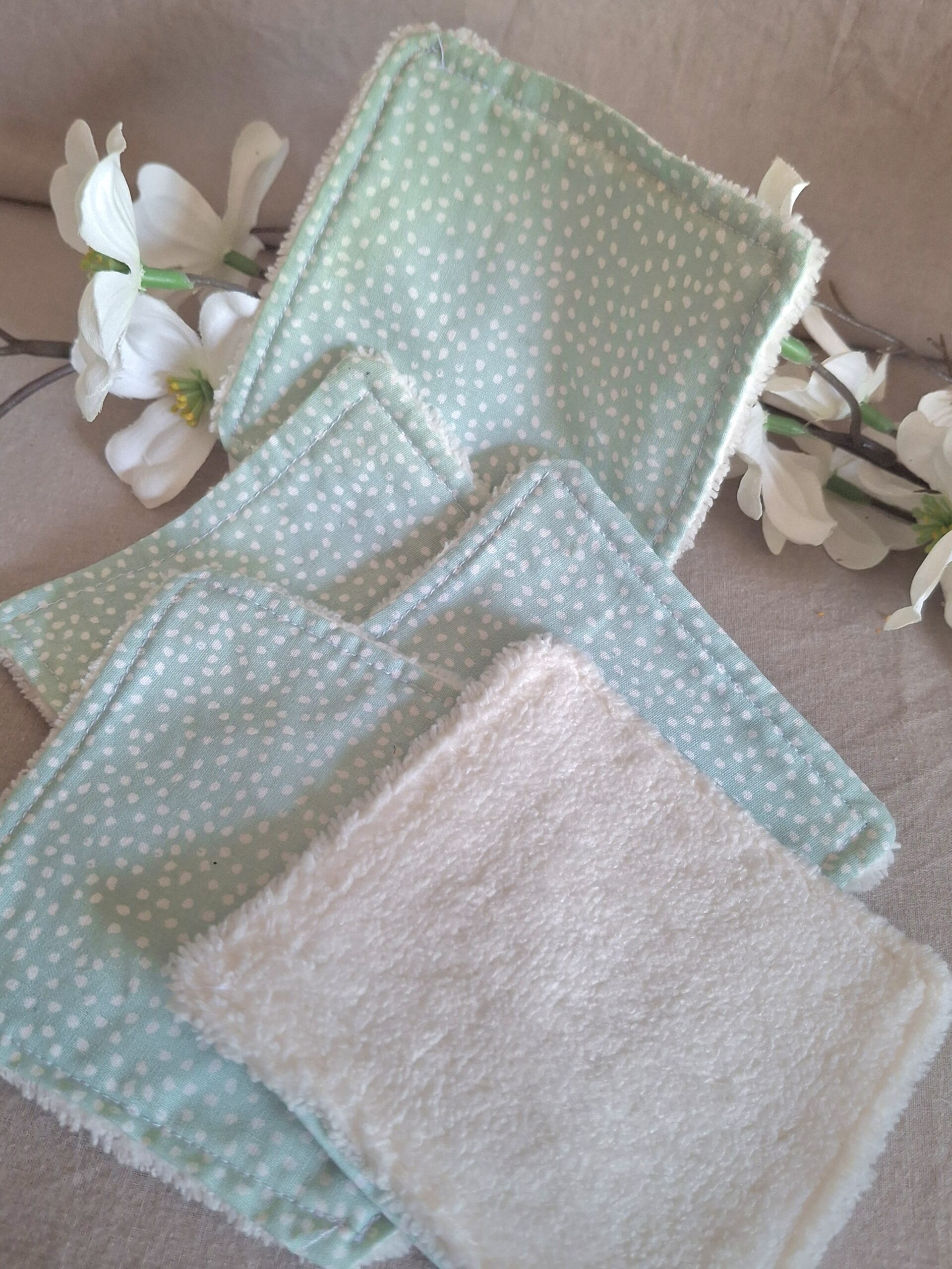 Lingettes démaquillantes, lot de 5
