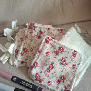 Lingettes démaquillantes, lot de 5