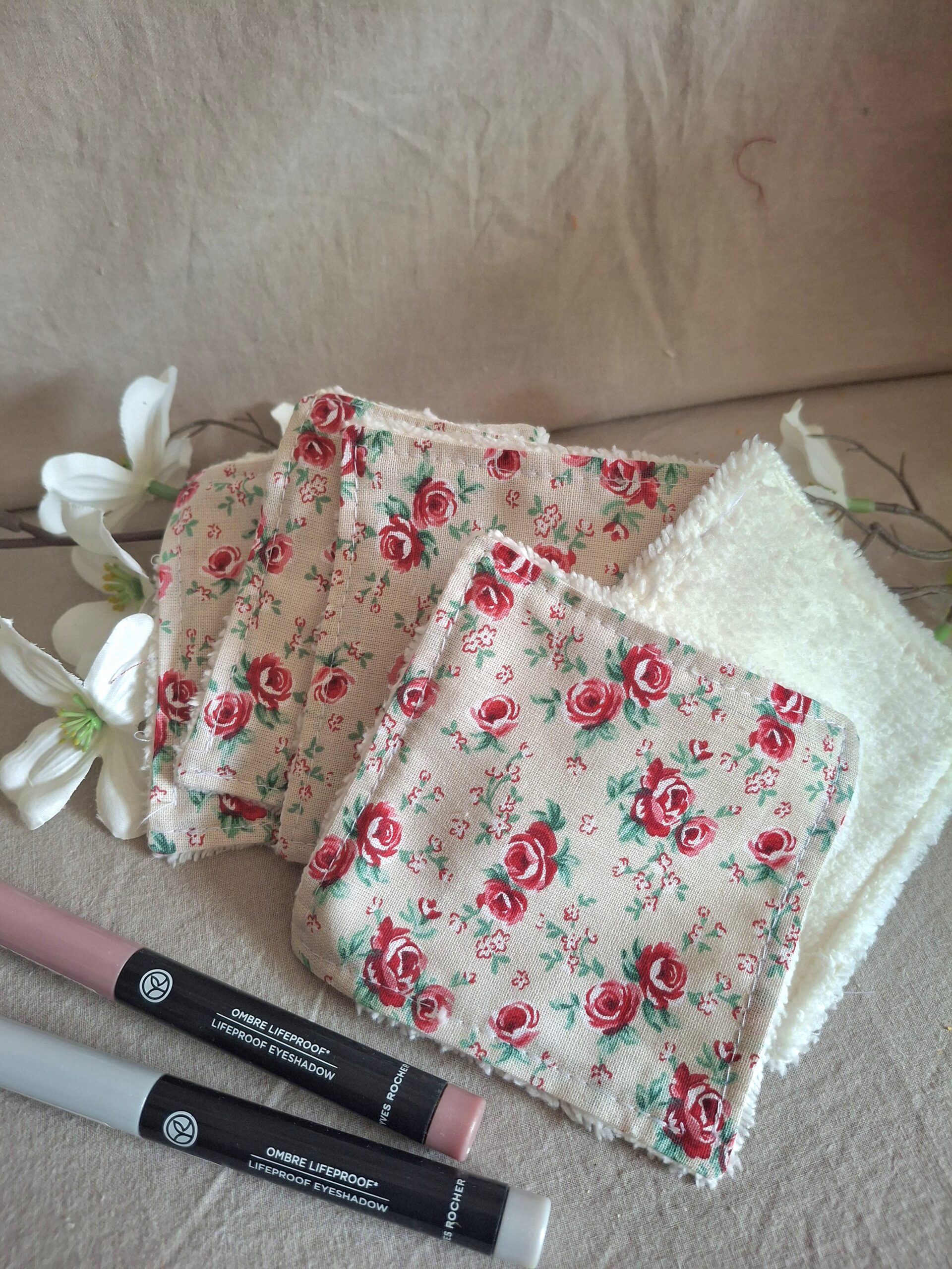 Lingettes démaquillantes, lot de 5