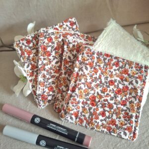Lingettes démaquillantes, lot de 5