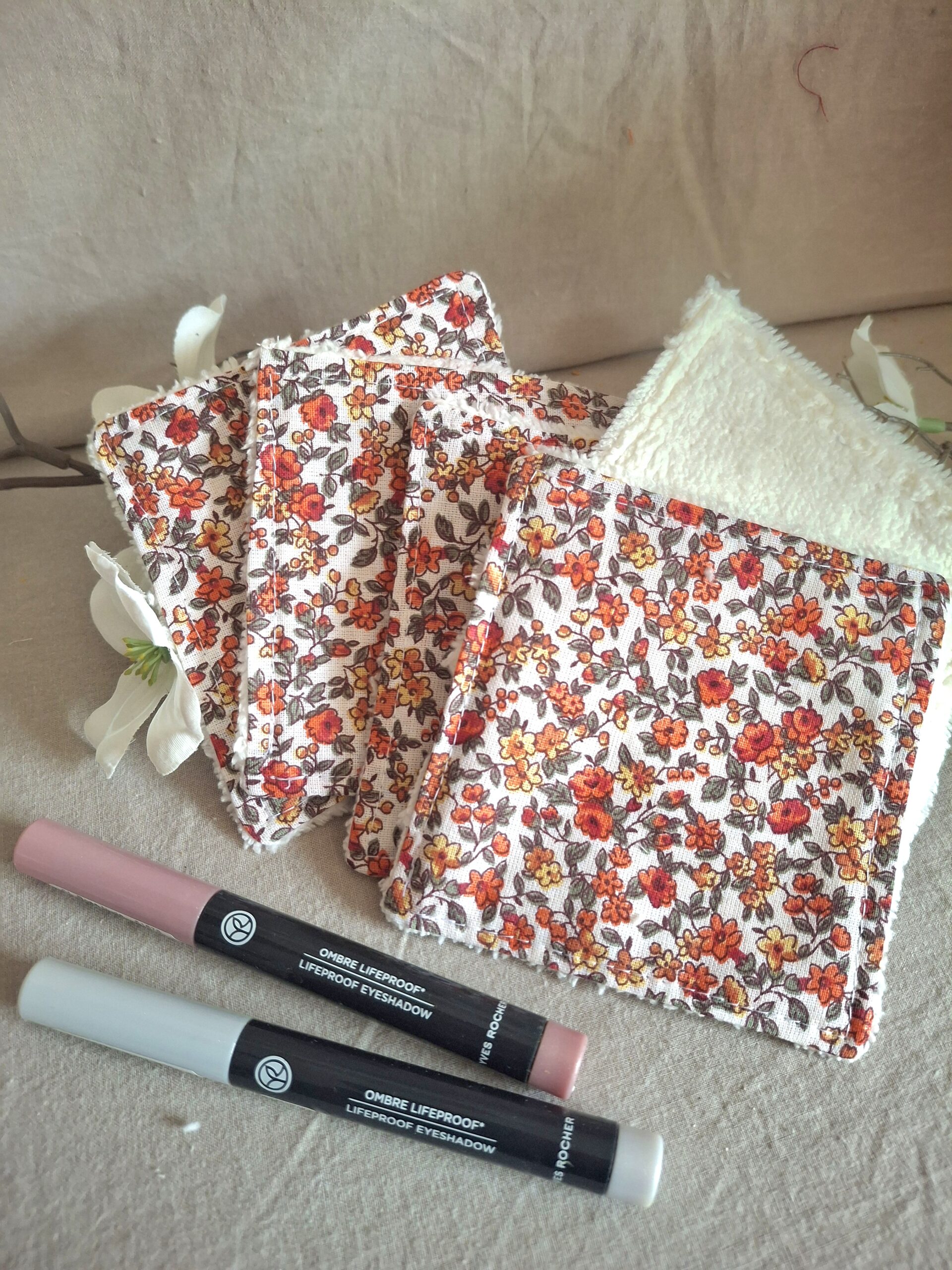 Lingettes démaquillantes, lot de 5