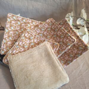 Lingettes démaquillantes, lot de 5