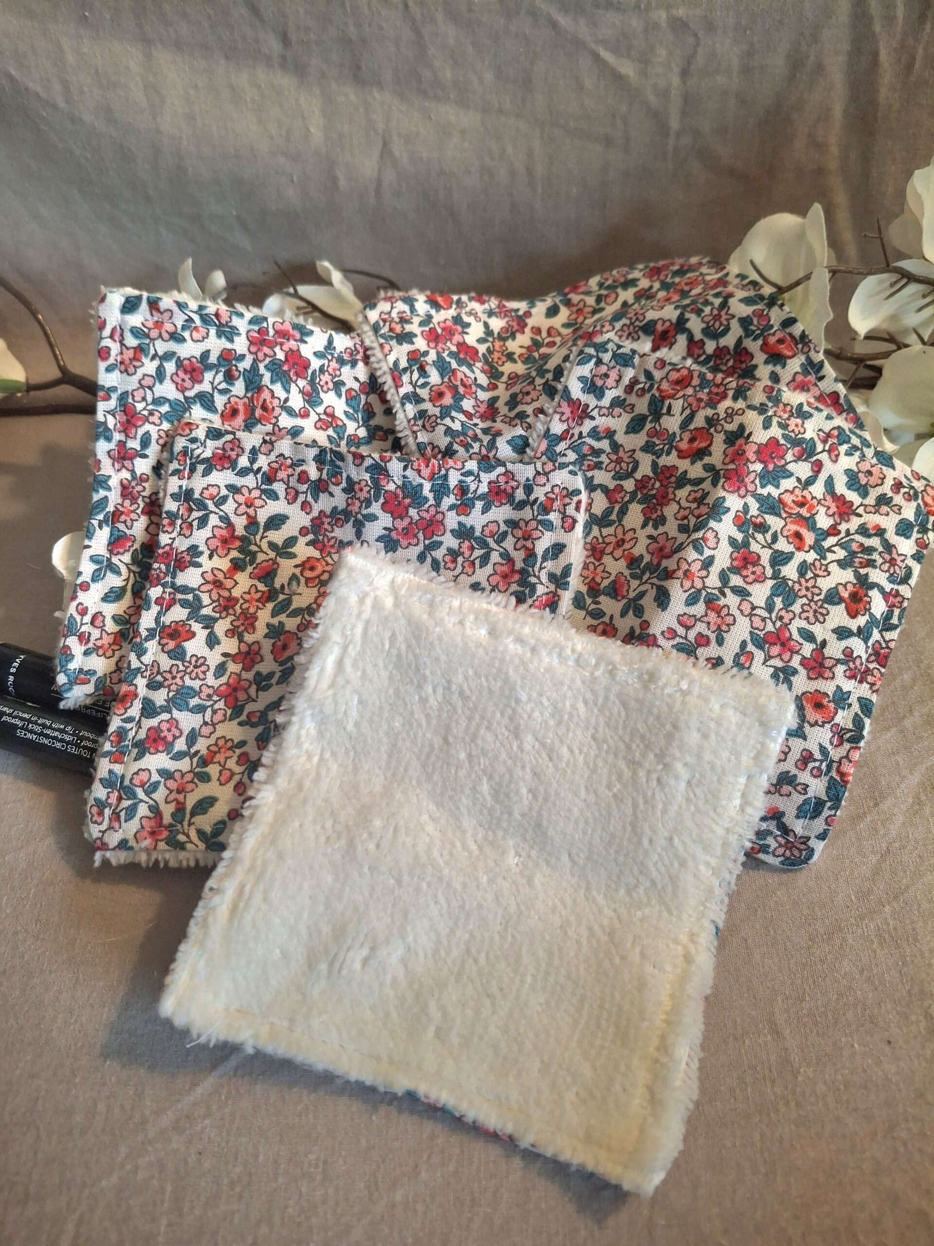Lingettes démaquillantes, lot de 5