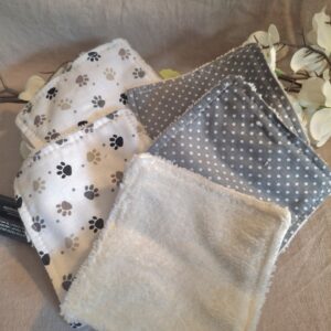 Lingettes démaquillantes, lot de 5