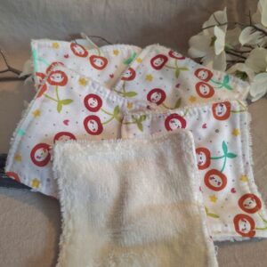 Lingettes démaquillantes, lot de 5