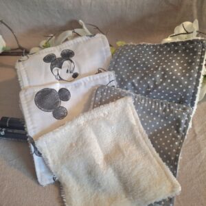 Lingettes démaquillantes, lot de 5