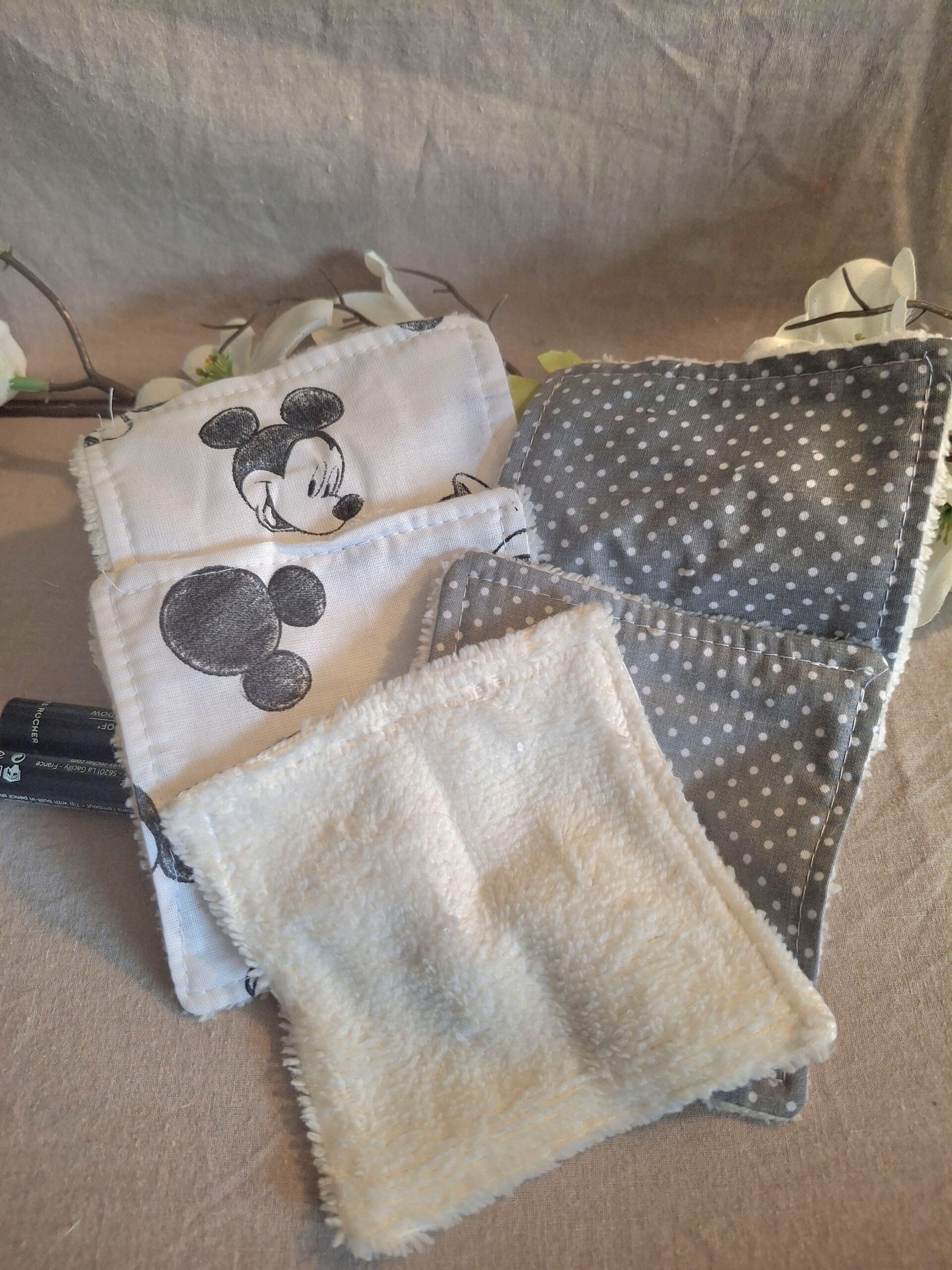 Lingettes démaquillantes, lot de 5