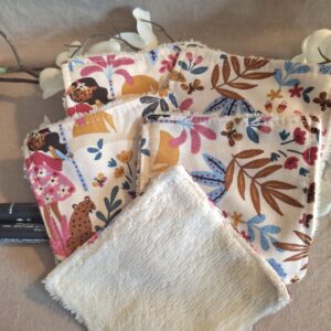 Lingettes démaquillantes, lot de 5
